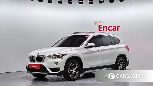 BMW X1 (F48) 2019 Белый из Кореи