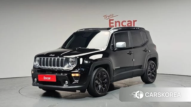 Jeep Renegade 2022 Черный из Кореи
