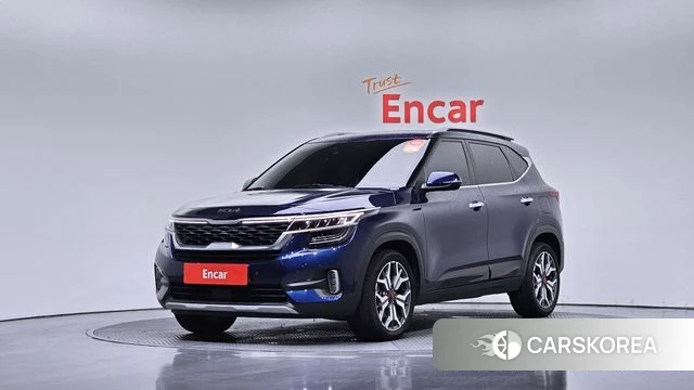 Kia Seltos 2019 Синий из Кореи