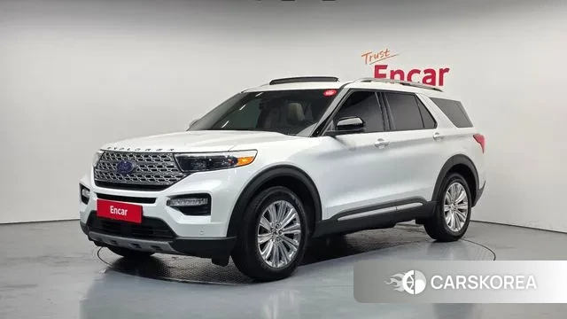 Ford Explorer 6th Generation 2021 Белый из Кореи