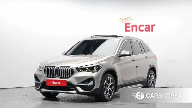 BMW X1 (F48) 2021 Серебристо-серый из Кореи