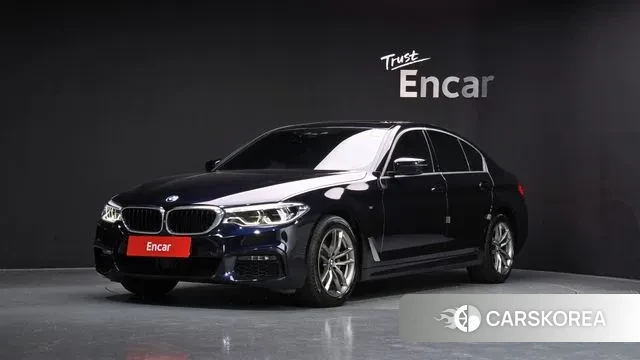 BMW 5 Series (G30) 2019 Черный из Кореи