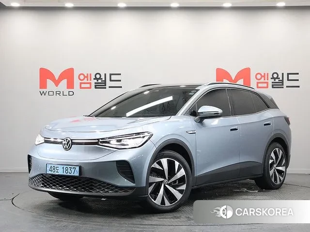 Volkswagen ID.4 2022 Светло-серебряный цвет из Кореи
