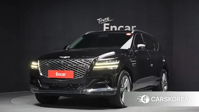 Genesis GV80 2021 Черный из Кореи