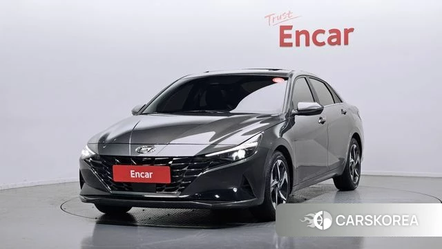 Hyundai Avante (CN7) 2021 Серый из Кореи