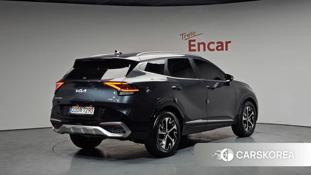 Kia Sportage 5th Generation Hybrid 2022 Серый из Кореи