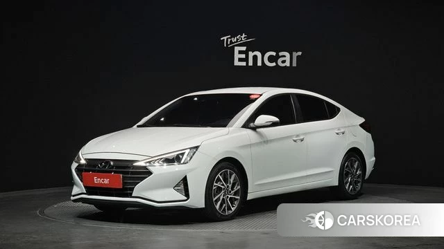 Hyundai The New Avante AD 2018 Белый из Кореи