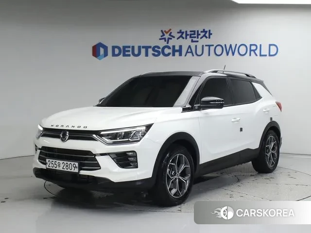 Ssangyong Beautiful Korando 2020 Белый из Кореи