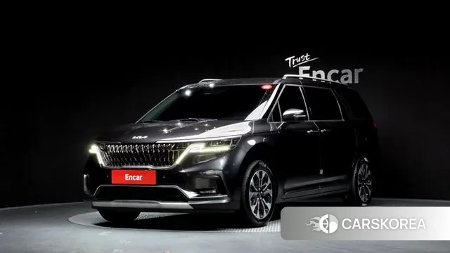 Kia Carnival 4th generation 2021 Серый из Кореи