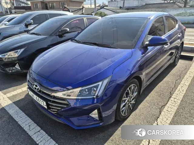 Hyundai The New Avante AD 2018 Синий из Кореи