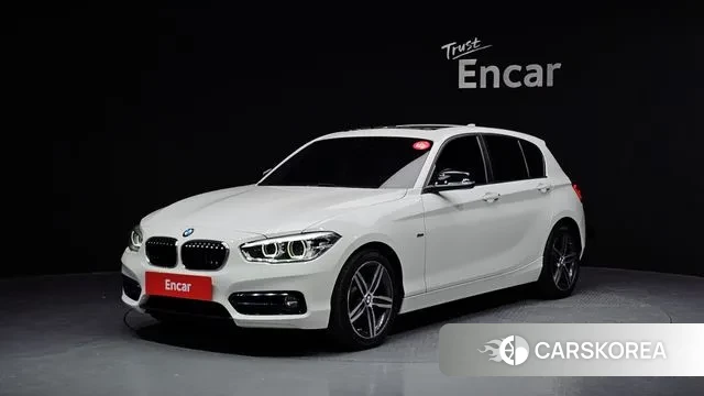 BMW 1 Series (F20) 2018 Белый из Кореи