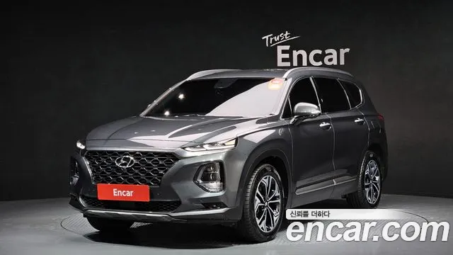 Hyundai Santa Fe TM 2018 Серый из Кореи