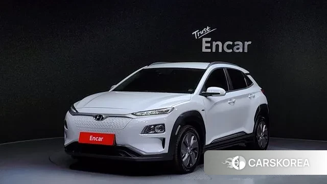 Hyundai Kona Electric 2018 Белый из Кореи