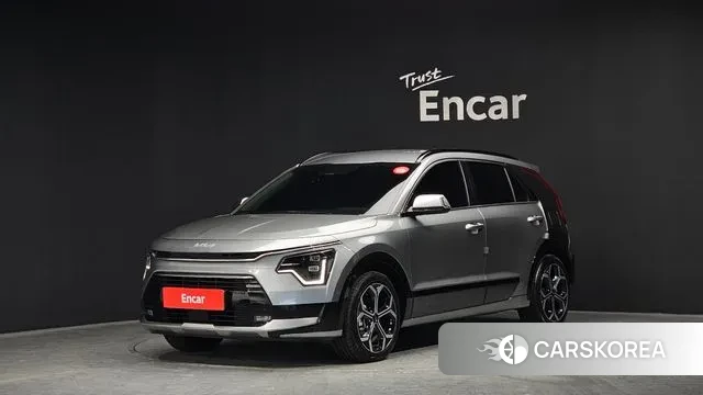 Kia Di Ol Nu Niro 2022 Серебристо-серый из Кореи