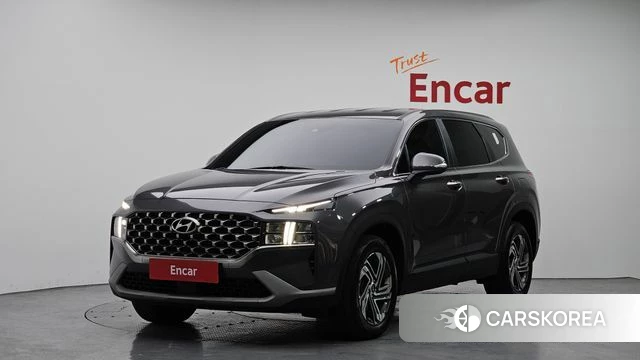 Hyundai The New Santa Fe 2022 Серый из Кореи