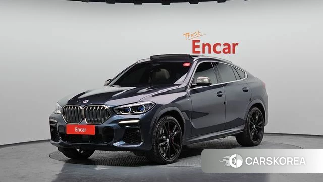 BMW X6 (G06) 2022 Серый из Кореи