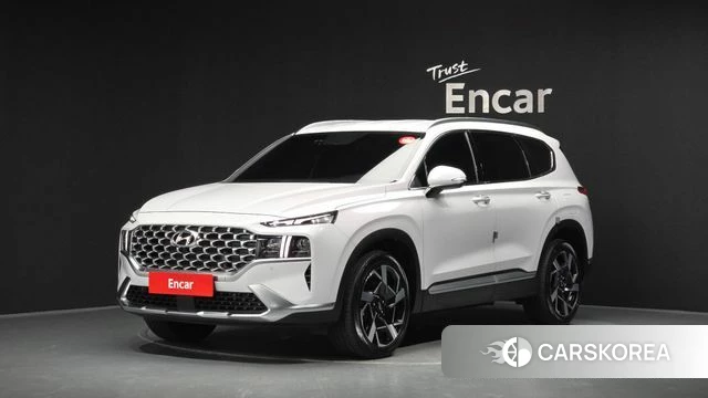 Hyundai The New Santa Fe 2021 Белый из Кореи