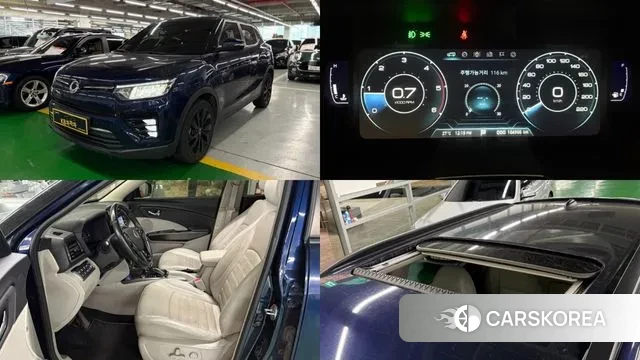 Ssangyong Berry New Tivoli 2020 Синий из Кореи