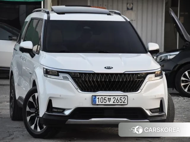 Kia Carnival 4th generation 2020 Белый из Кореи