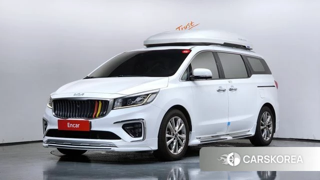 Kia The New Carnival 2018 Белый из Кореи