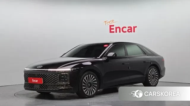 Hyundai Grandeur (GN7) 2023 Черный из Кореи