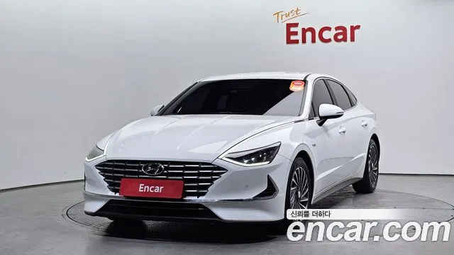 Hyundai Sonata Hybrid (DN8) 2019 Белый из Кореи