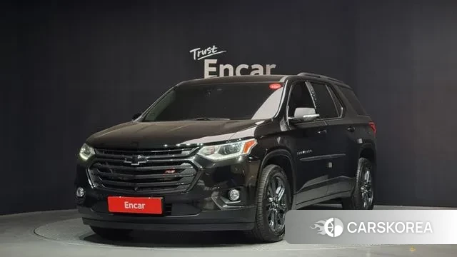 Chevrolet (GM Daewoo) Traverse 2021 Черный из Кореи