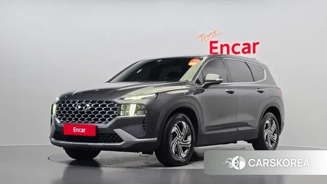Hyundai The New Santa Fe 2021 Серый из Кореи
