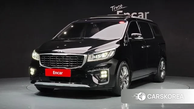 Kia The New Carnival 2018 Черный из Кореи