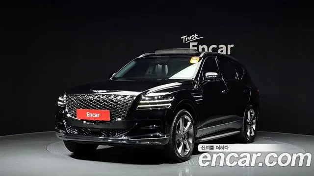 Genesis GV80 2023 Черный из Кореи