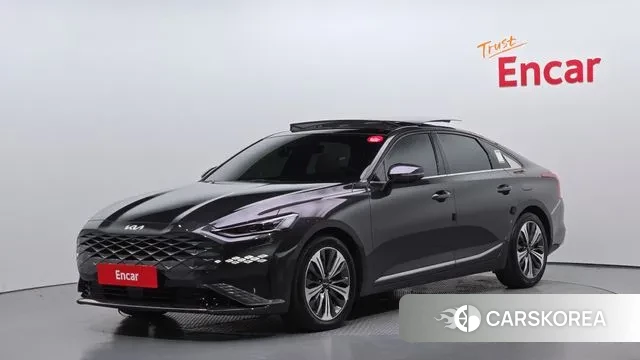 Kia K8 Hybrid 2022 Серый из Кореи