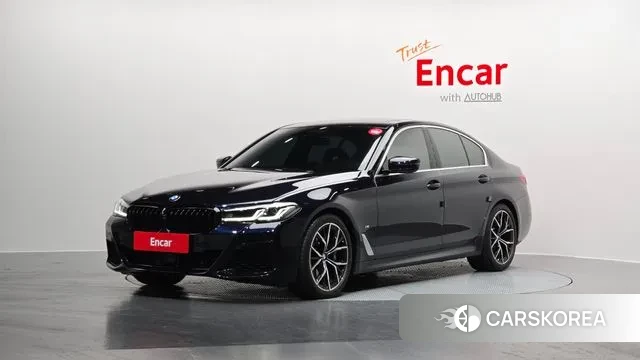 BMW 5 Series (G30) 2021 Черный из Кореи