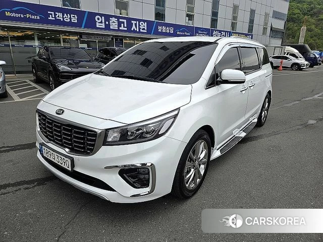 Kia The New Carnival 2018 Белый из Кореи