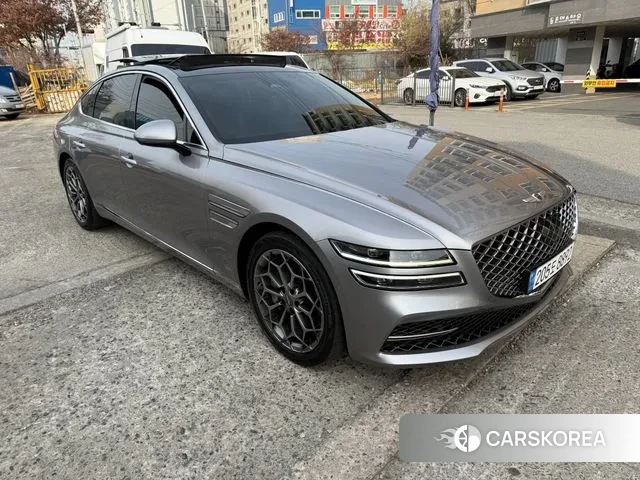 Genesis G80 (RG3) 2023 Серебристо-серый из Кореи