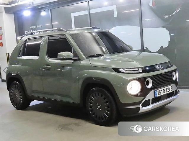 Hyundai Casper 2022 Светло-зеленый из Кореи