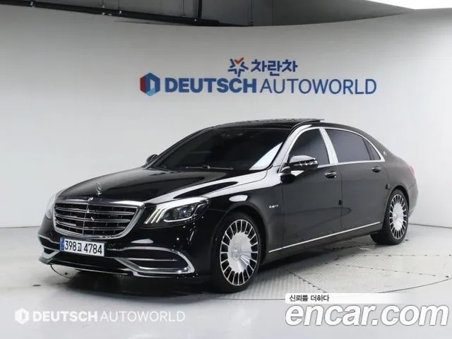 Mercedes-Benz S-Class W222 2018 Черный из Кореи