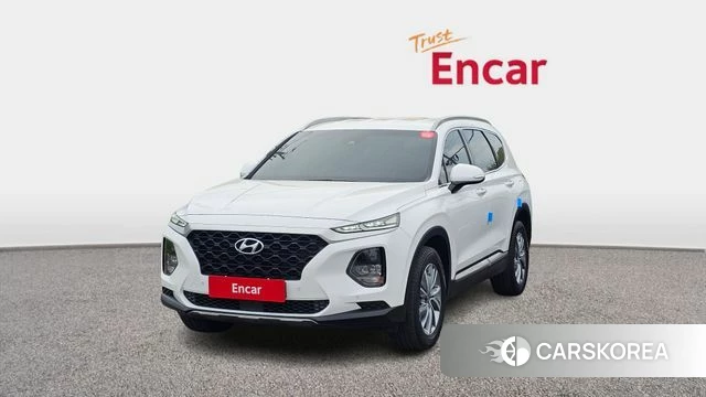 Hyundai Santa Fe TM 2019 Белый из Кореи