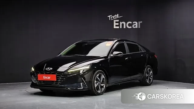 Hyundai Avante (CN7) 2020 Черный из Кореи