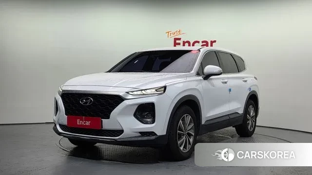 Hyundai Santa Fe TM 2018 Белый из Кореи