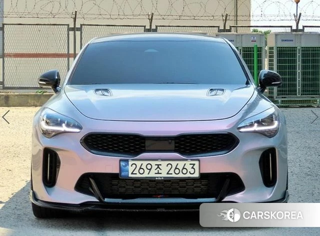 Kia Stinger Meister 2022 Черный из Кореи