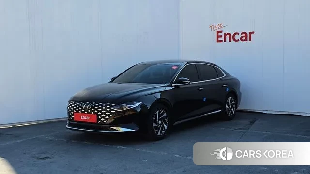 Hyundai The New Grandeur IG Hybrid 2020 Черный из Кореи
