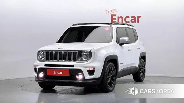 Jeep Renegade 2022 Белый из Кореи