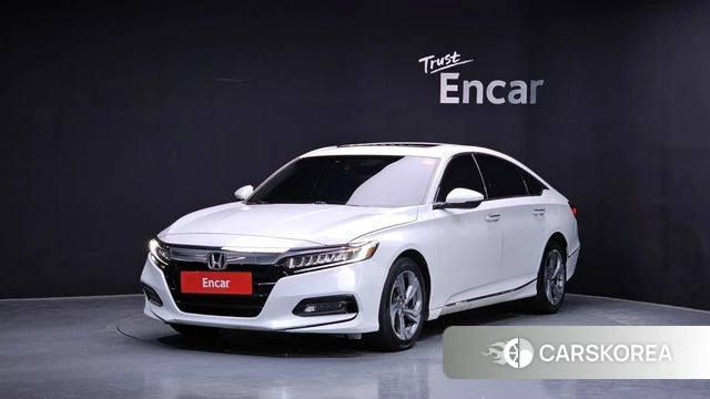 Honda Accord 10th Generation 2018 Белый из Кореи