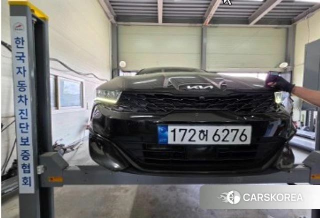 Kia K5 3rd generation 2022 Черный из Кореи