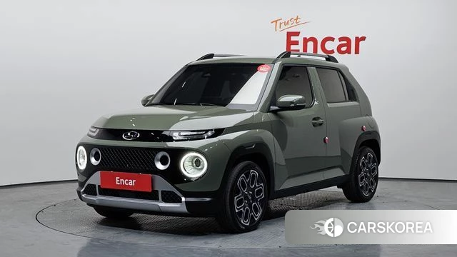 Hyundai Casper 2022 Темно-зеленый из Кореи