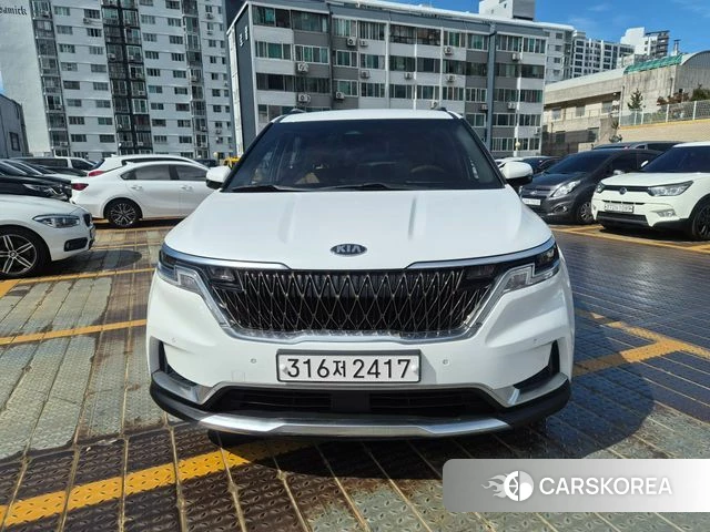 Kia Carnival 4th generation 2020 Жемчужный цвет из Кореи