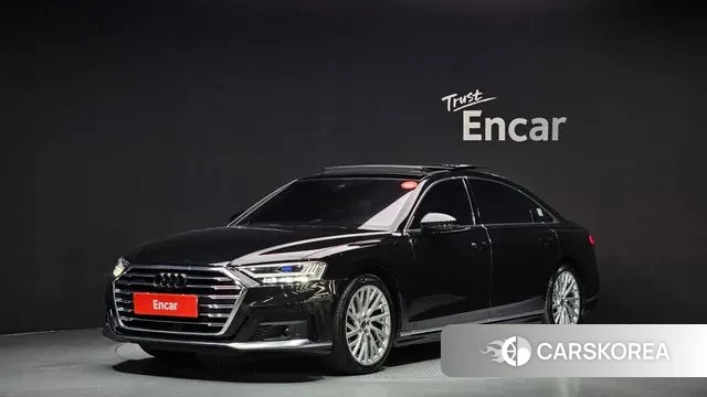 Audi A8 (D5) 2021 Черный из Кореи