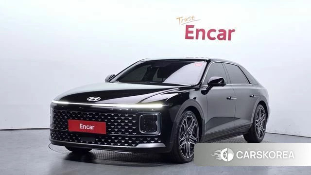 Hyundai Grandeur Hybrid (GN7) 2023 Черный из Кореи