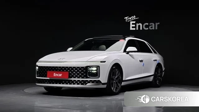 Hyundai Grandeur (GN7) 2023 Белый из Кореи