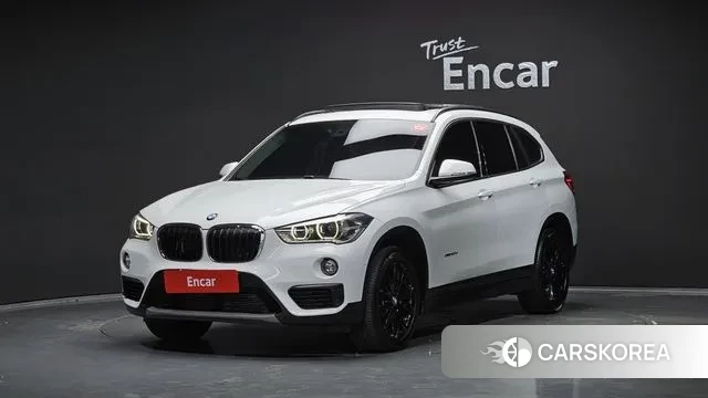 BMW X1 (F48) 2018 Белый из Кореи